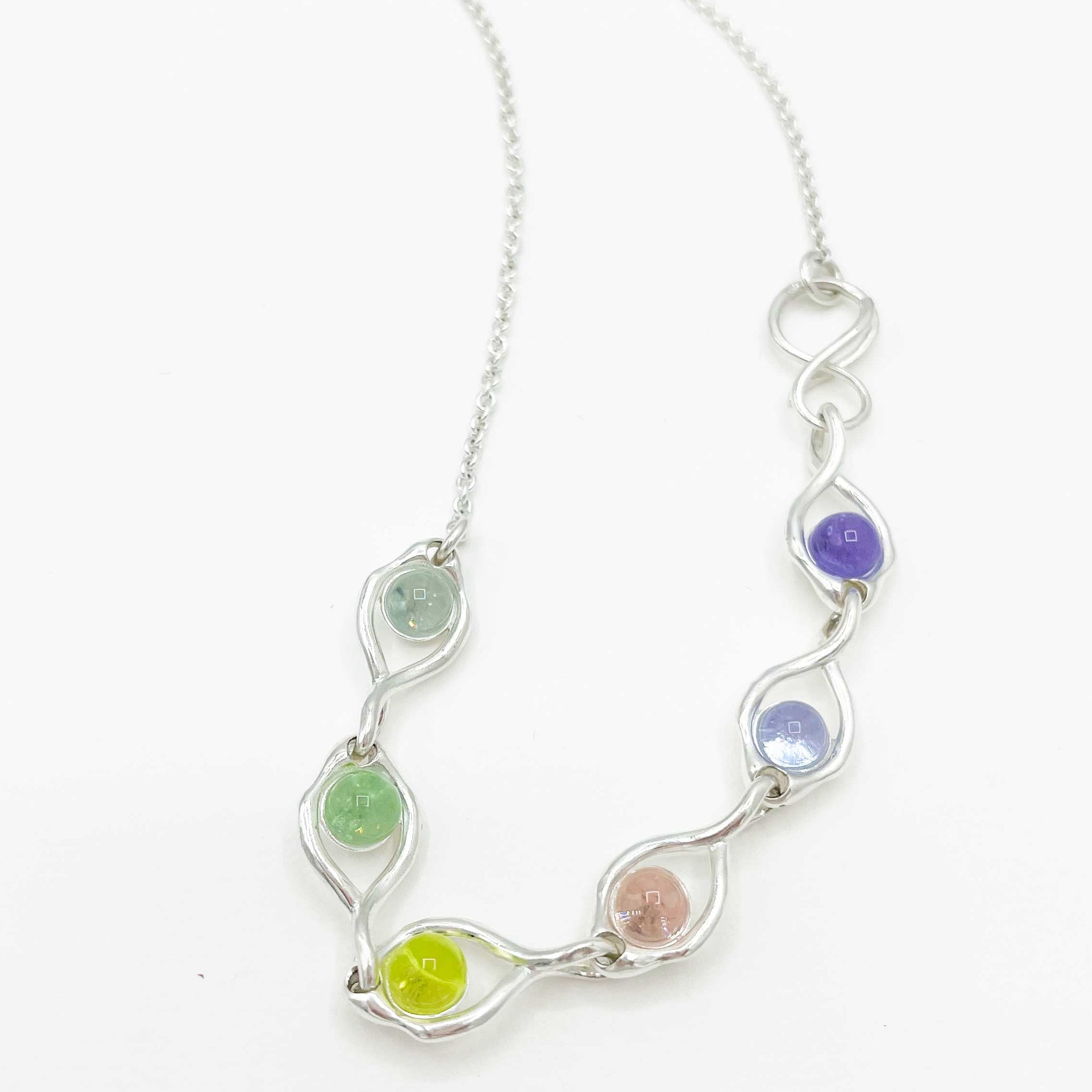 "LE COLLIER MINI GALAXIE GELATO" ARGENT 925 PASSIVÉ