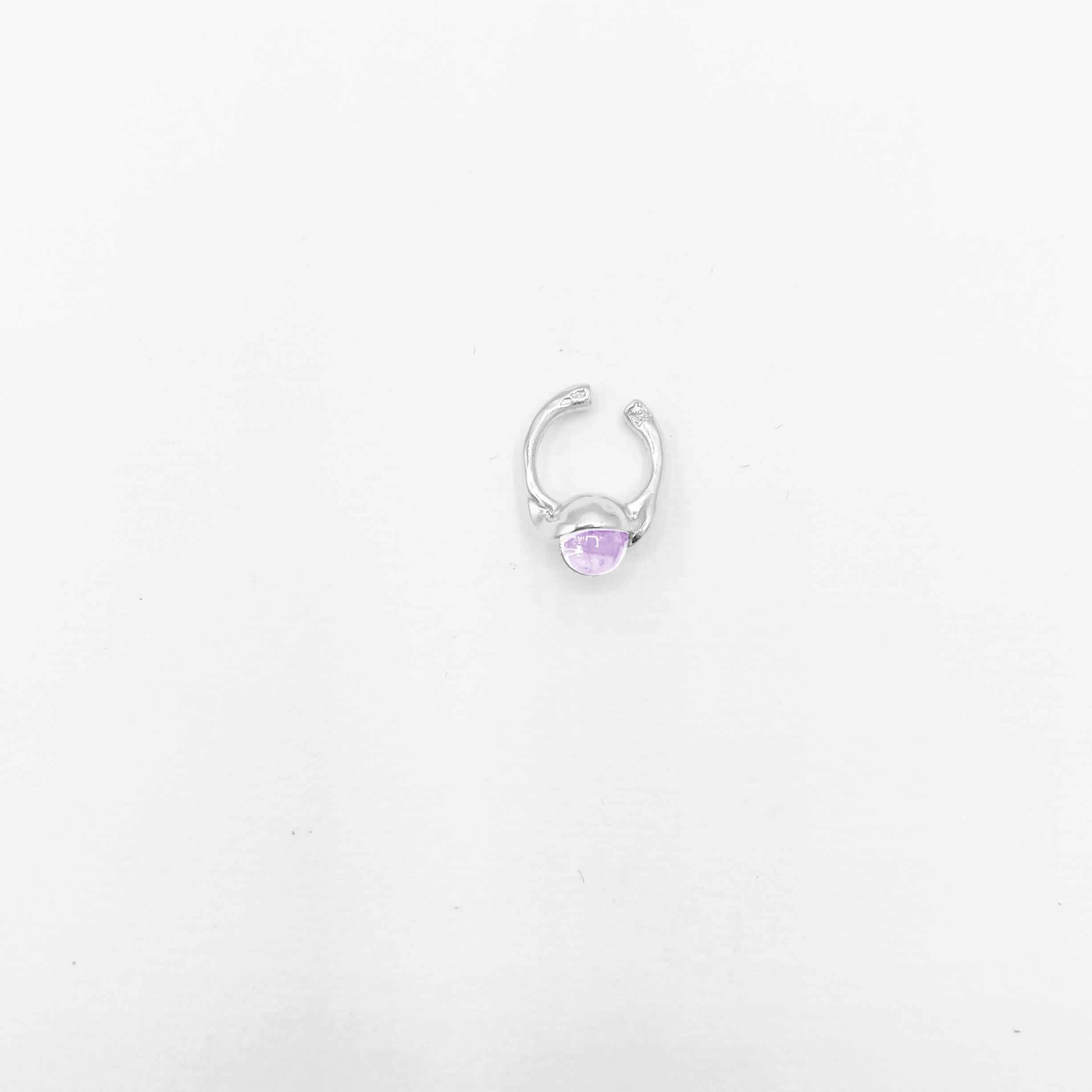 "EARCUFF ECLIPSE" PASSIVATED 925 SILVER