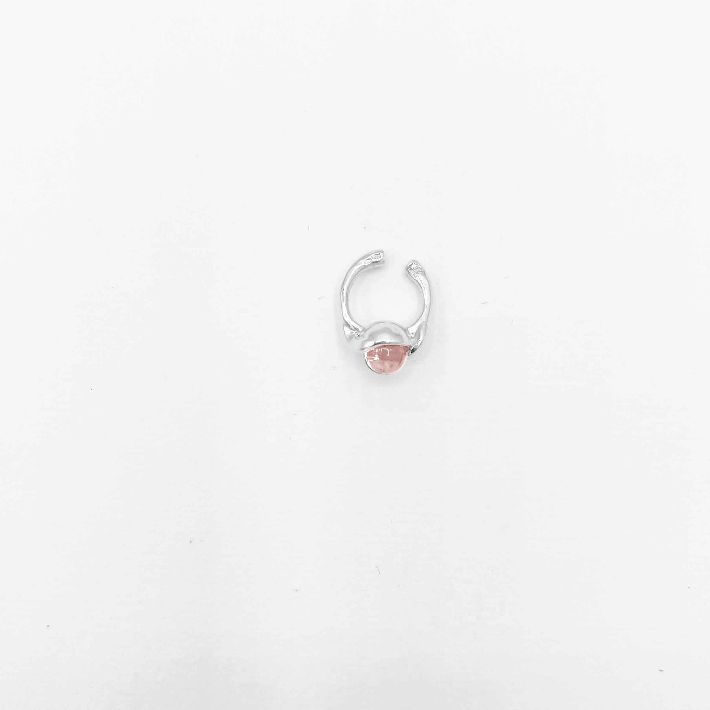 "EARCUFF ECLIPSE" PASSIVATED 925 SILVER