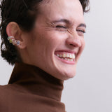 "EARCUFF ECLIPSE" PASSIVATED 925 SILVER