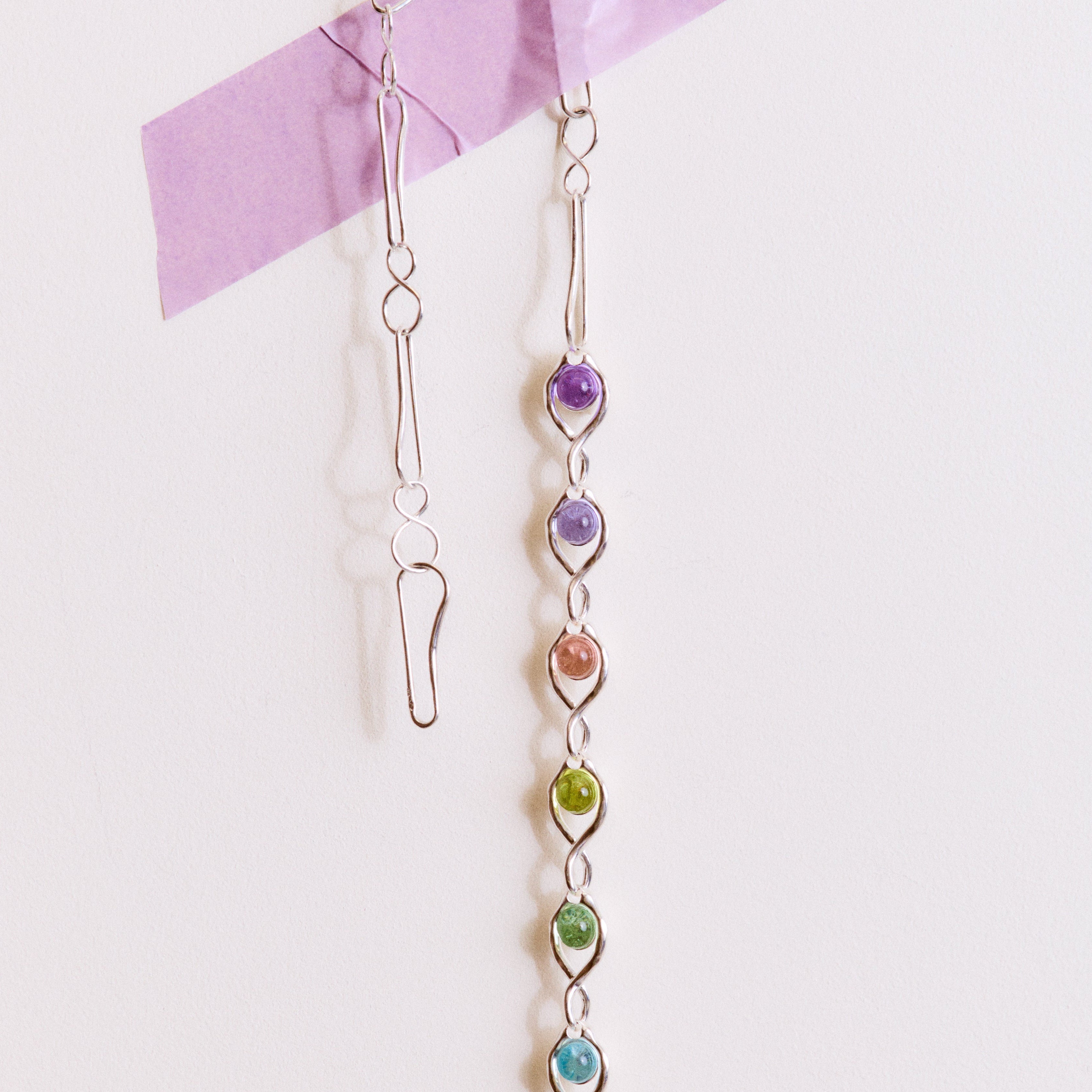 "LE CHOCKER GALAXIE GELATO" ARGENT 925 PASSIVÉ