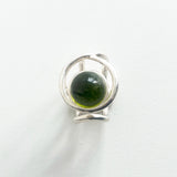 “ECLIPSE SIGNET RING” TRANSPARENT PASSIVATED 925 SILVER
