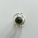 “ECLIPSE SIGNET RING” TRANSPARENT PASSIVATED 925 SILVER