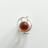 “ECLIPSE SIGNET RING” TRANSPARENT PASSIVATED 925 SILVER