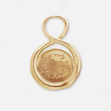PENDENTIF ASTRE OR 18 CARATS PERSONNALISABLE