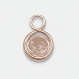 PENDENTIF POISSONS EN BRONZE ROSÉ