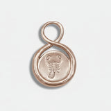 PENDENTIF SCORPION EN BRONZE ROSÉ