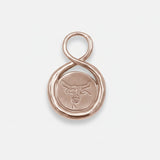 PENDENTIF TAUREAU BRONZE ROSÉ