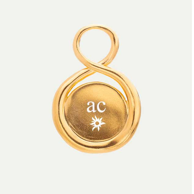 PENDENTIF ASTRE VERMEIL OR 18 CARATS