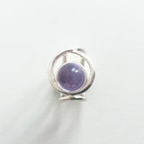 “ECLIPSE SIGNET RING” TRANSPARENT PASSIVATED 925 SILVER