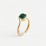 BAGUE MINI ECLIPSE VERMEIL OR 18 CARATS
