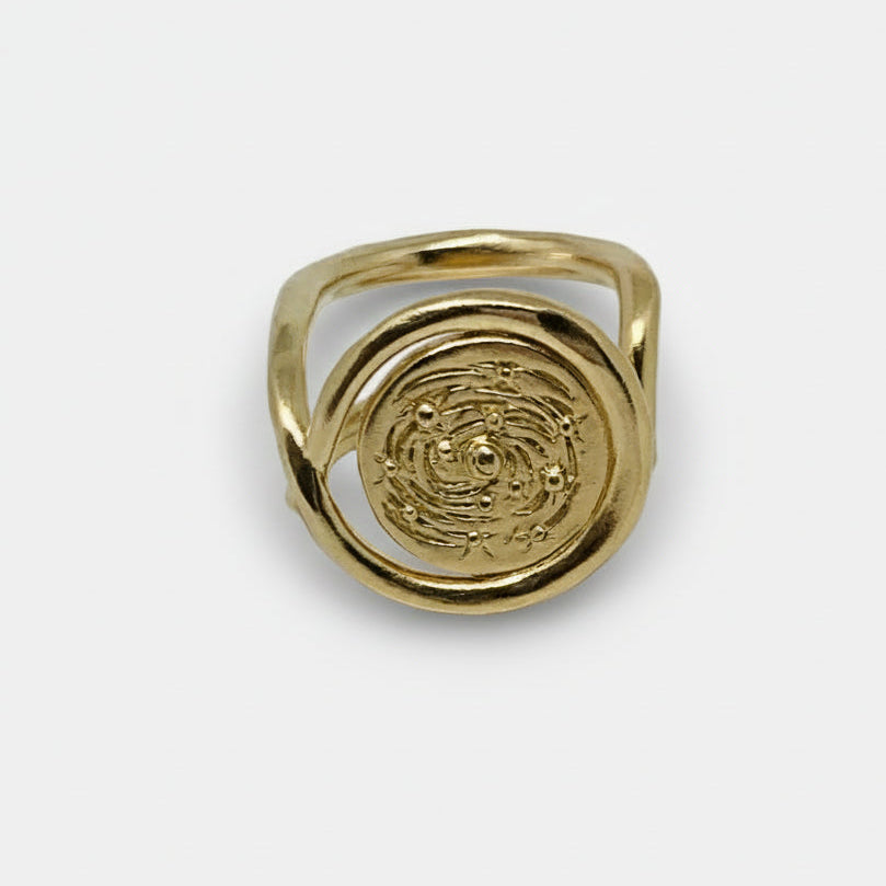 Chevalière | vermeil or 18 carats | Fabriqué en France | LAH Paris