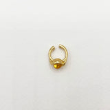 "EARCUFF ECLIPSE"-EARCUFF VERMEIL OR 18 CARATS