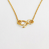 "COLLIER MINI-INFINI"-COLLIER VERMEIL OR 18 CARATS