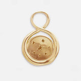 PENDENTIF ASTRE OR 18 CARATS PERSONNALISABLE