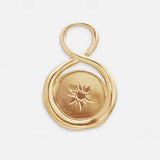 PENDENTIF ASTRE OR 18 CARATS PERSONNALISABLE