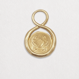 PENDENTIF CANCER EN OR 18 CARATS