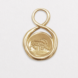PENDENTIF CAPRICORNE EN OR 18 CARATS