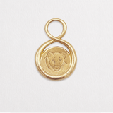 PENDENTIF LION EN OR 18 CARATS