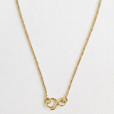 "COLLIER MINI-INFINI"-COLLIER VERMEIL OR 18 CARATS