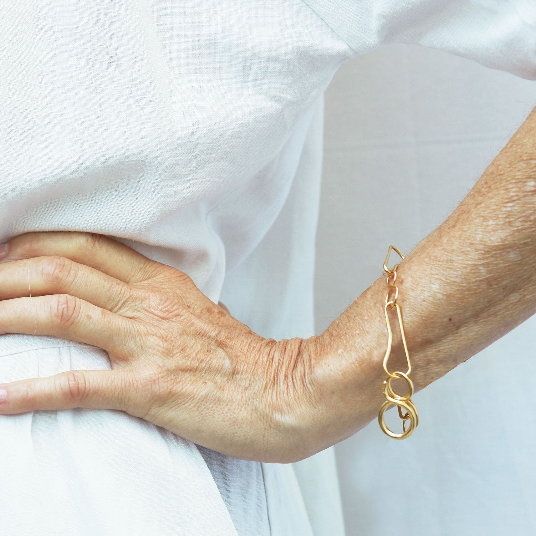 les liens-le bracelet vermeil